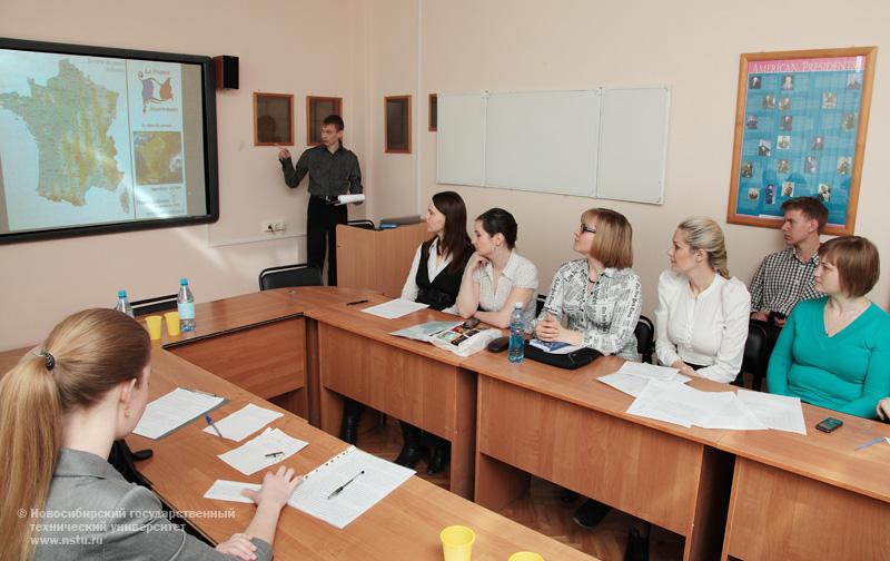 07.04.11     В НГТУ прошла конференция магистрантов и аспирантов «SIBINTECHS» на английском языке, фотография: В. Невидимов