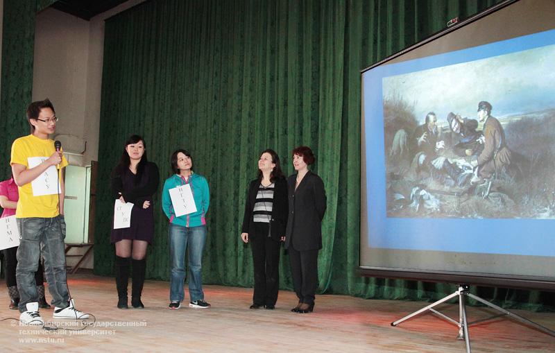 18.04.11     В НГТУ прошел конкурс «Я говорю по-русски», фотография: В. Невидимов