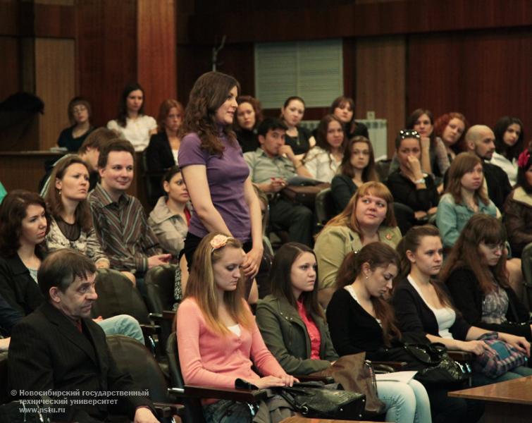 24.05.11     НГТУ посетила делегация Государства Израиль, фотография: В. Невидимов