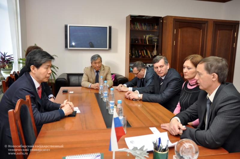 08.02.12     Визит делегации университета Ённам в НГТУ , фотография: В. Кравченко