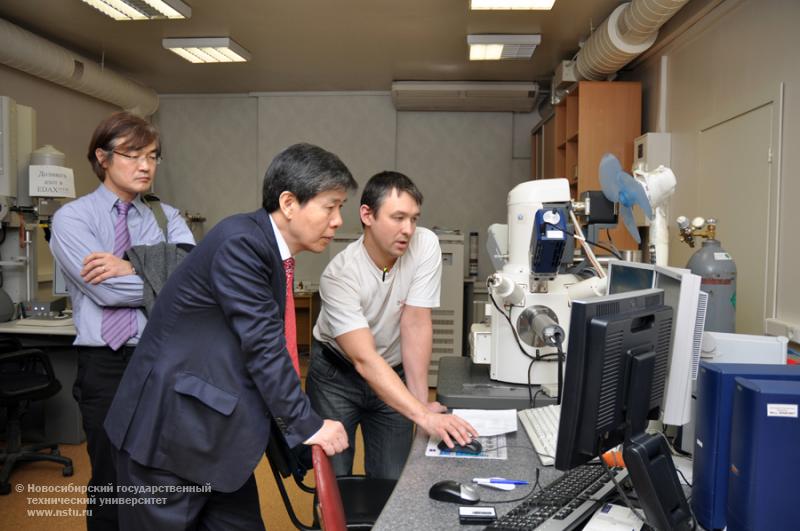 08.02.12     Визит делегации университета Ённам в НГТУ , фотография: В. Кравченко