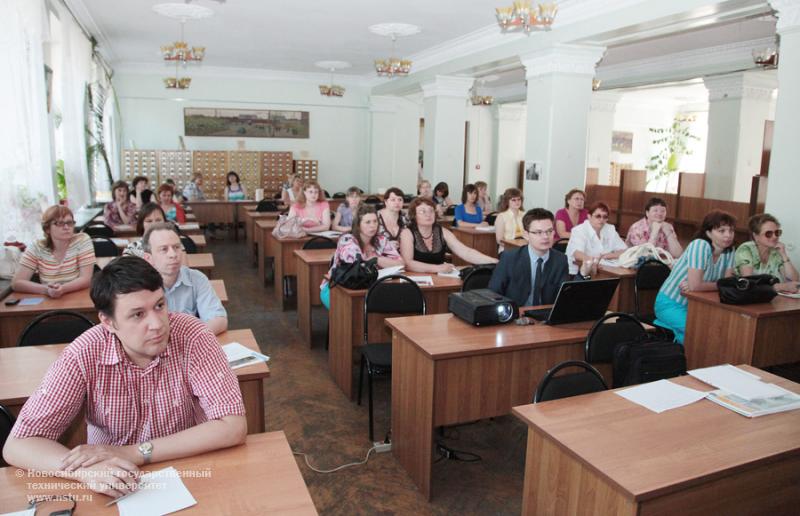 14.06.12     Семинар компании Thomson Reuters в НГТУ , фотография: В. Невидимов