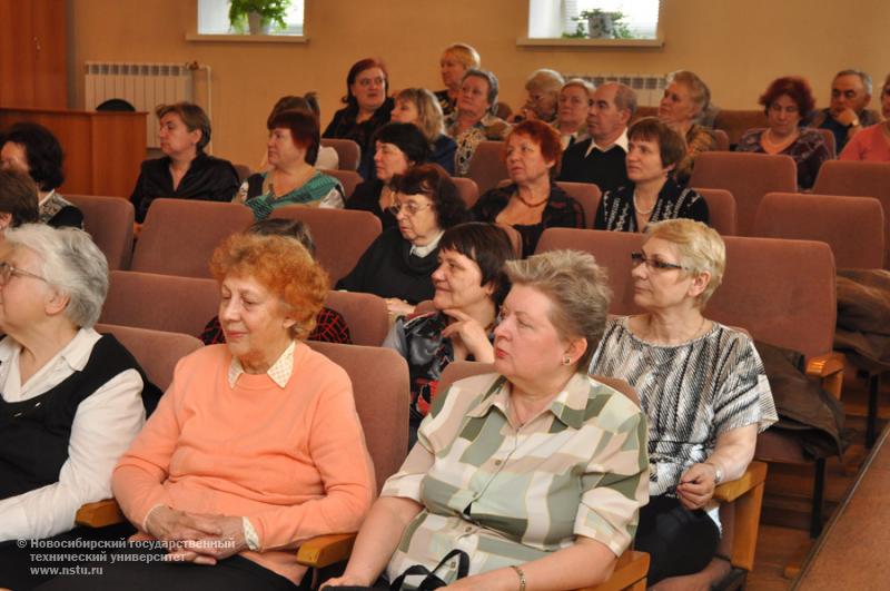 10.04.13     Собрание ветеранской организации НГТУ , фотография: В. Кравченко