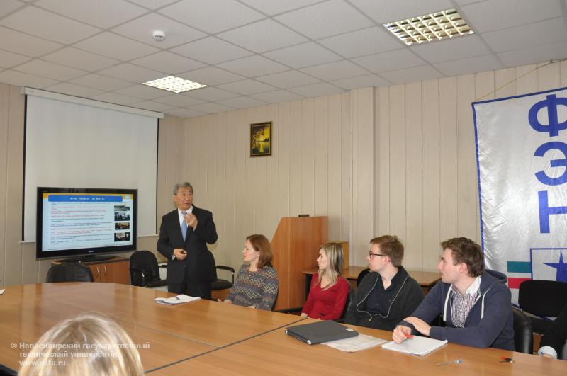 01.03.14     Визит в НГТУ делегации из университета Ландсхут, фотография: В. Кравченко