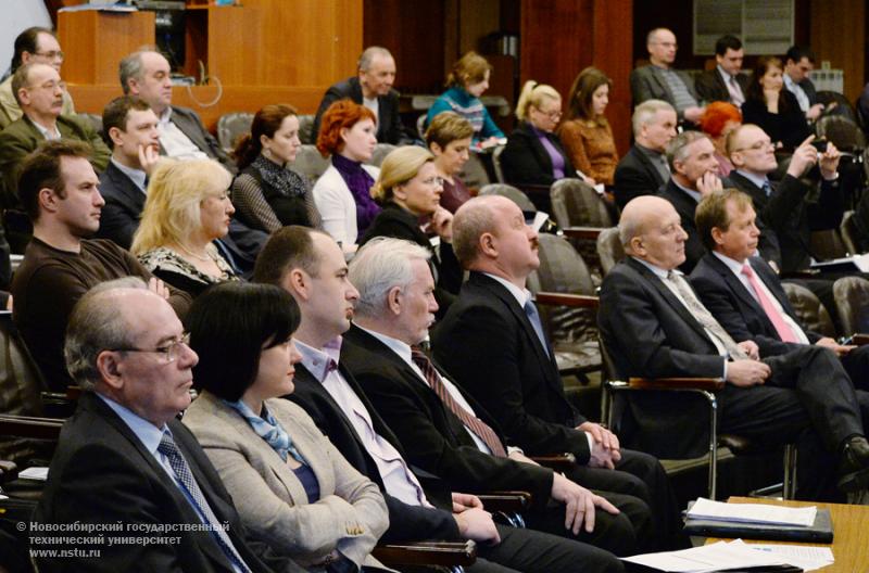 27.03.14     Круглый стол «Развитие технического образования в Новосибирске» состоялся в НГТУ , фотография: В. Невидимов