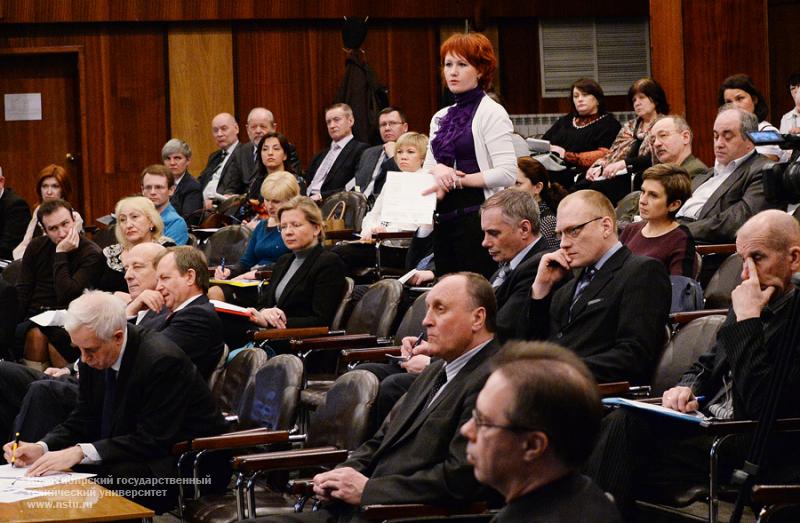 27.03.14     Круглый стол «Развитие технического образования в Новосибирске» состоялся в НГТУ , фотография: В. Невидимов