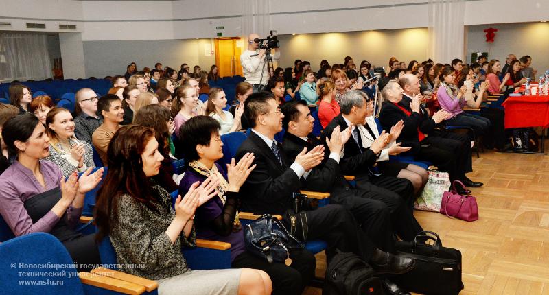 29.04.2014. Конкурс по китайскому языку в НГТУ, фотография: В. Невидимов